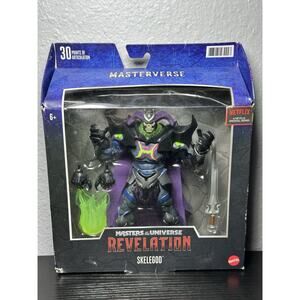 Mattel Netflix MOTU Masters Of The Universe Revelation - Skelegod New In Box